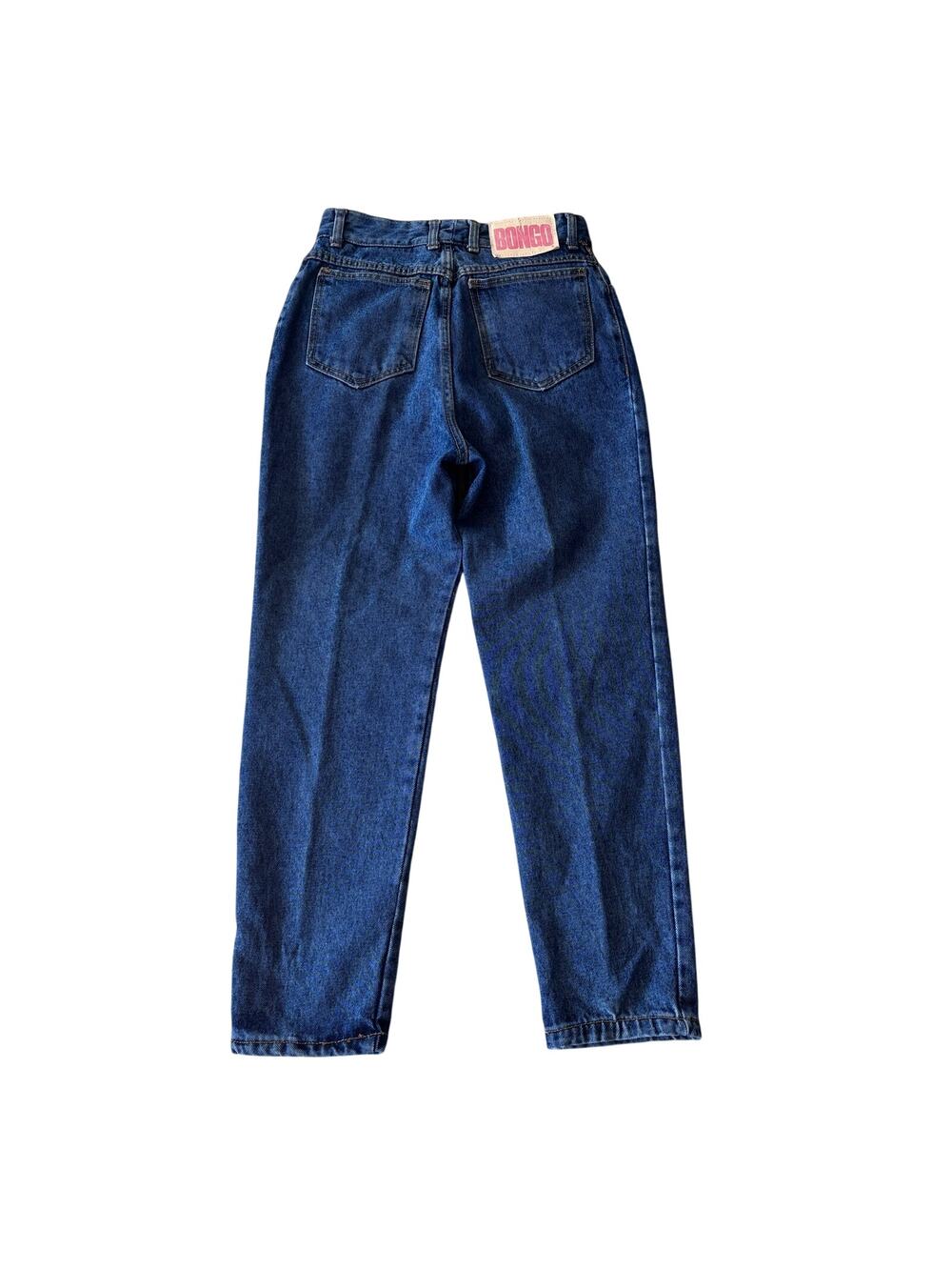 Vintage Bongo High Rise Straight Leg Jeans 100% Cotton Y2K 13
